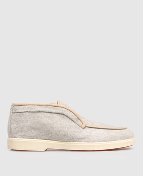 Santoni Сірі дезерти з логотипом WUYA71813TISNYGE