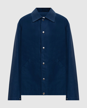 Jil Sander Синя куртка з логотипом J53BN0004J45306