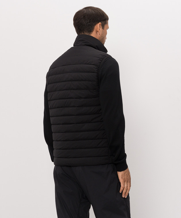 Stone Island Чорний пуховий жилет L2S15G100011S0183 зображення 4