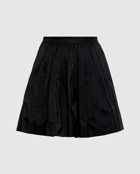 Twinset Черная юбка с драпировкой 262AP2204