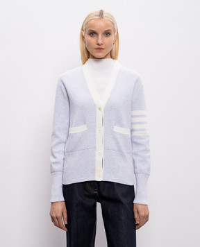 Thom Browne Сірий кардиган FKC207B00219