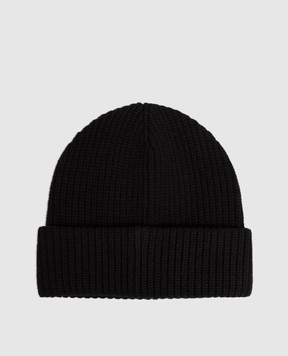 Dolce&Gabbana Черная шапка из шерсти и кашемира GX65KZJGMM5