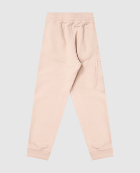 Stone Island Детские бежевые джоггеры с логотипом патча L2S166200002S0A2028
