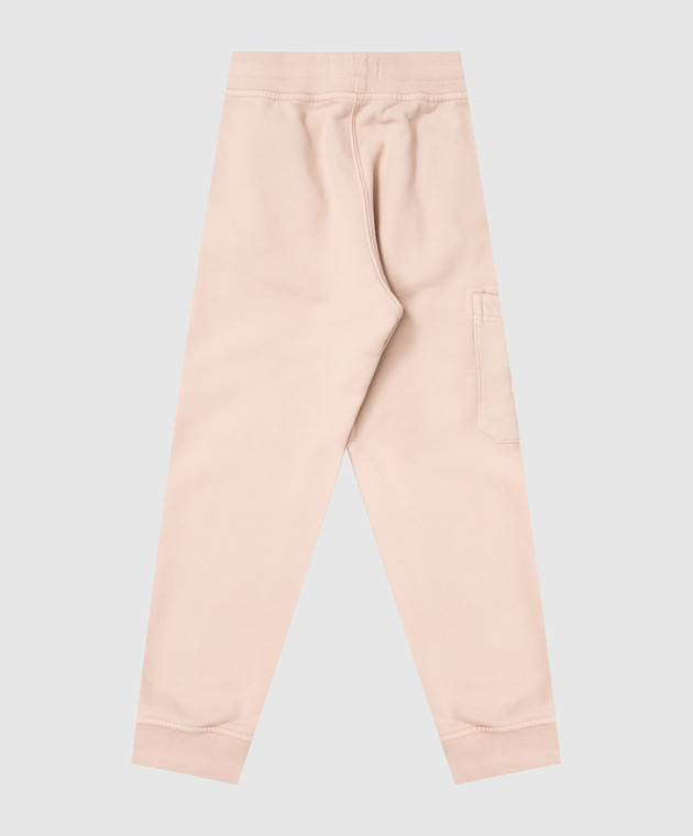 Stone Island Детские бежевые джоггеры с логотипом патча L2S166200002S0A2028 изображение 2