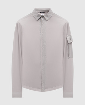 C.P. Company Metropolis Серая ветровка с логотипом LOS006A110264V