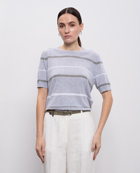 Peserico Замшевий ремінь кольору хакі з ланцюжком моніль A32600C0CC769