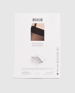 Wolford Чорні панчохи INDIVIDUAL 10 den 21606