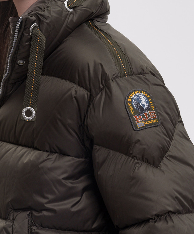 Parajumpers Пухова куртка кольору хакі Killin 26WPWPUHY31 зображення 5