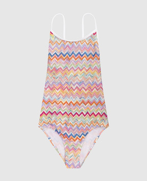 Missoni Дитячий купальник у візерунок з люрексом MYCA79Q0107