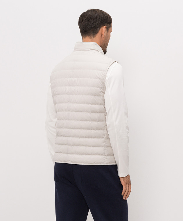 Brunello Cucinelli Сірий жилет MV4081797 зображення 4