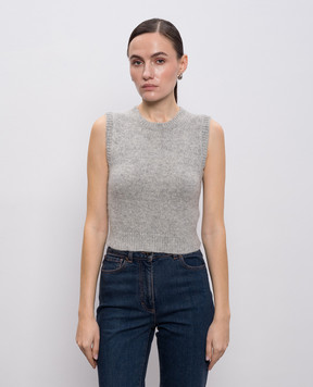 Peserico Сірий топ з вовною E98114F0509207