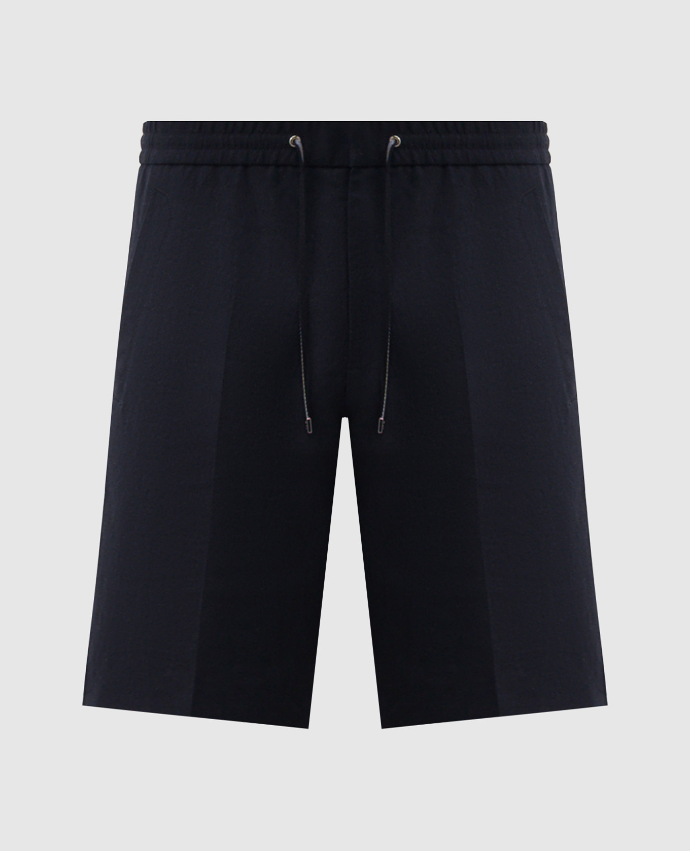 

Синие шорты из льна, Синий, Шорты