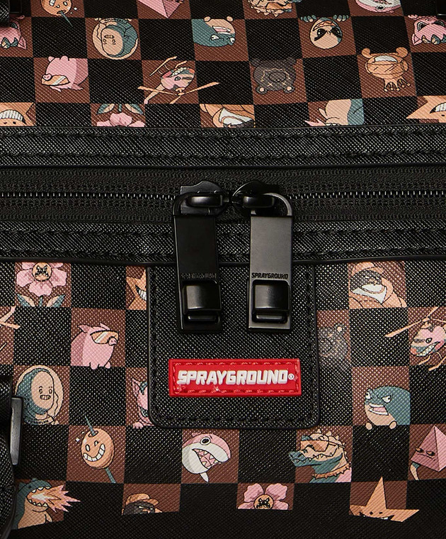 Sprayground Дитяча коричнева дорожня сумка Stealth Crew 910D8906NSZ зображення 4