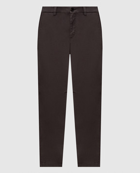 Brunello Cucinelli Коричневые брюки M289LS1050