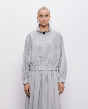 Intoca Серая куртка с рамами 261RAPJA1301