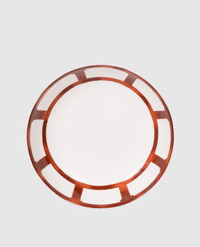 Geminiano Cozzi 1765 Біла велика порцелянова тарілка для супу Venezia TTCFL01209073