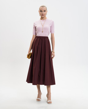 Max Mara Weekend Розовый топ из шерсти и кашемира WKDMAREA