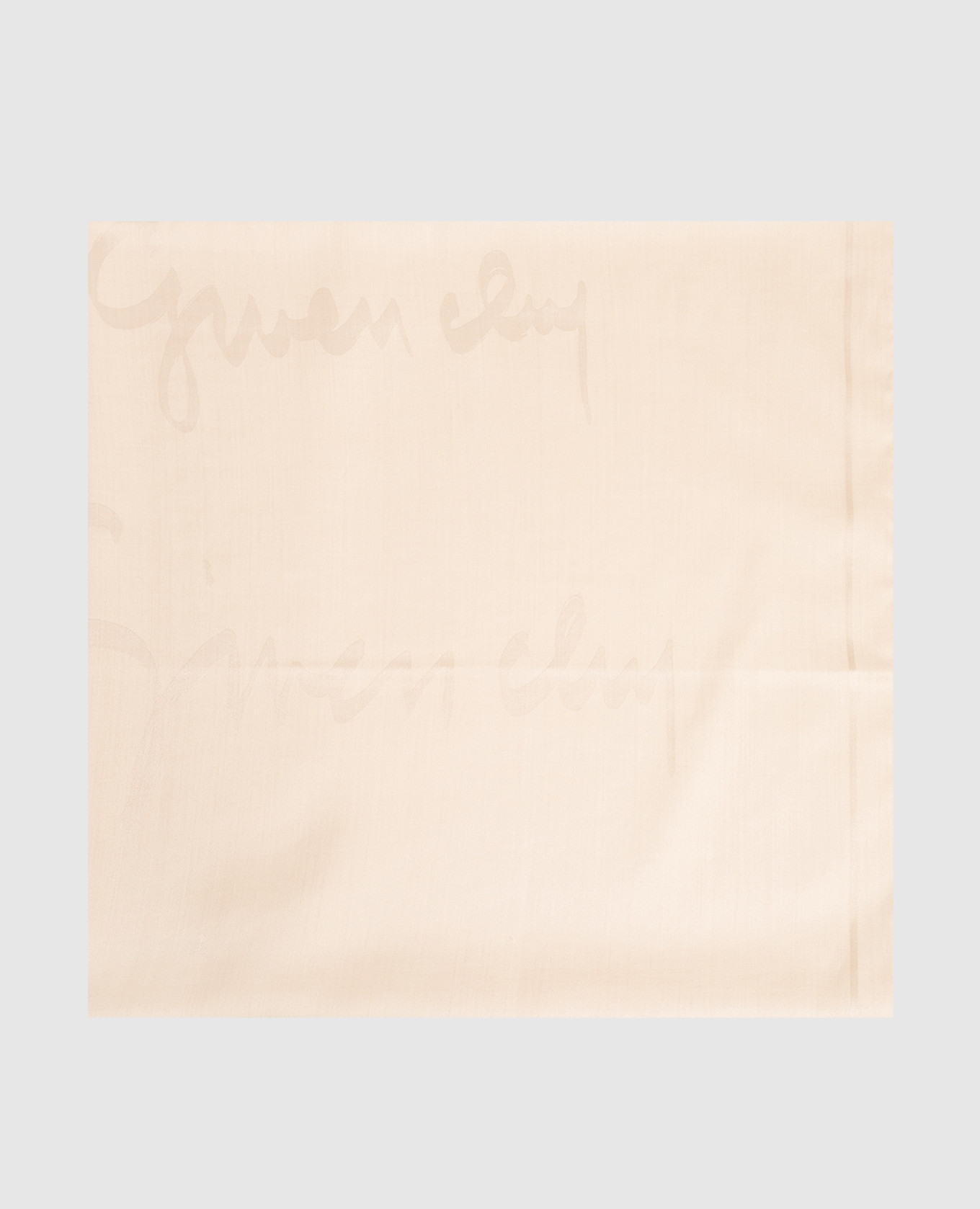 

Бежевый шарф с шелком, Шарфы