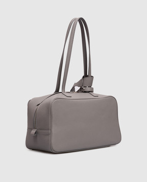 Balenciaga Сіра шкіряна сумка-тоут Carrie 8264252ABNP