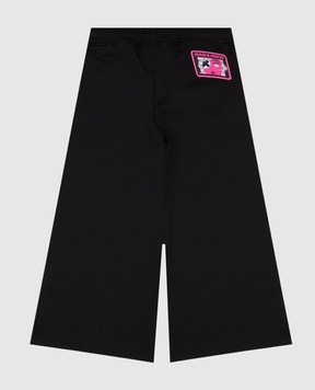 Sprayground Дитячі чорні спортивні штани Shark in Japan SPY1552GBLK