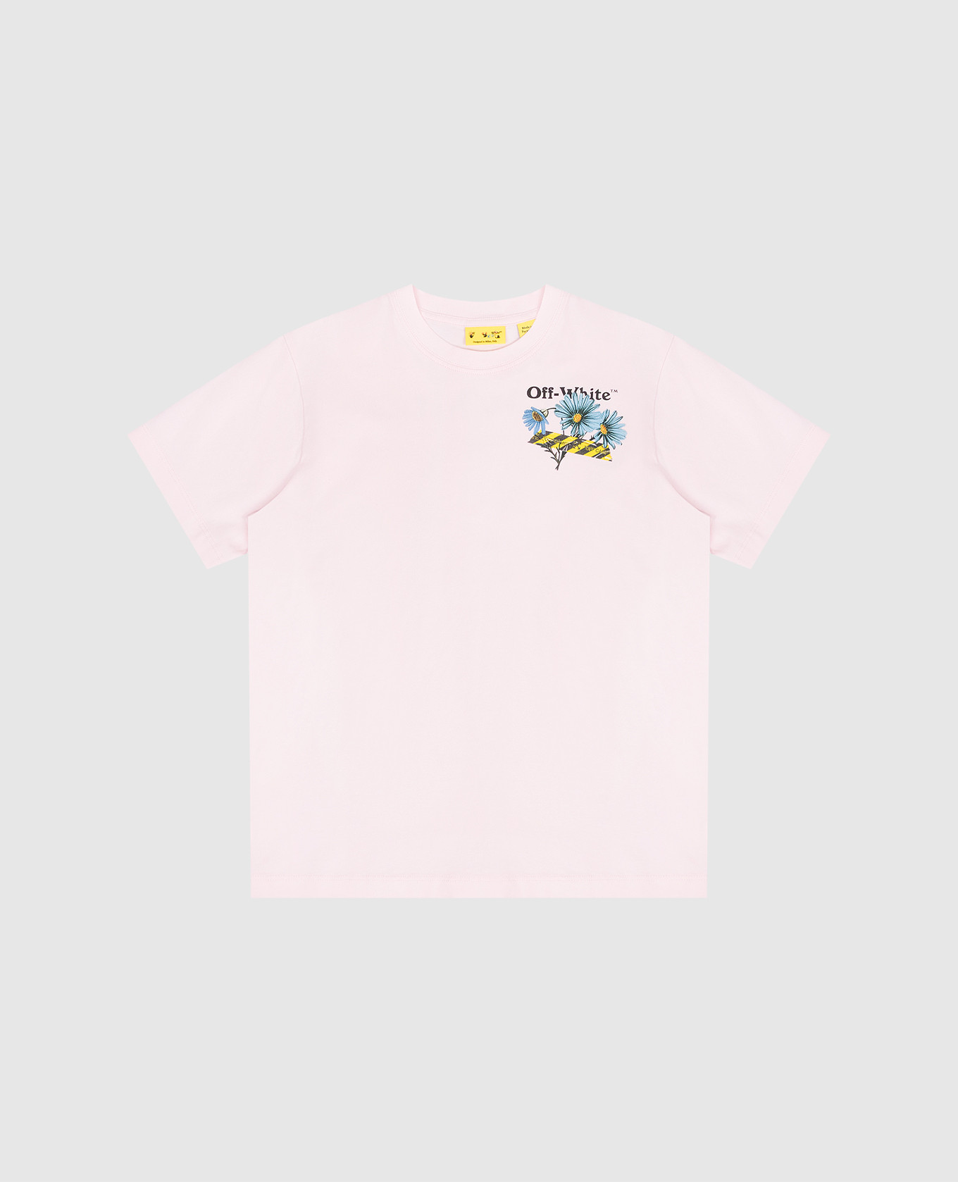 Детская розовая футболка Daisy