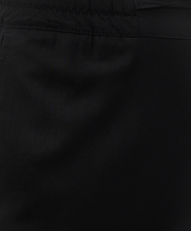 Castangia dal 1850 Черные брюки из шерсти GDPCA10S26 изображение 5