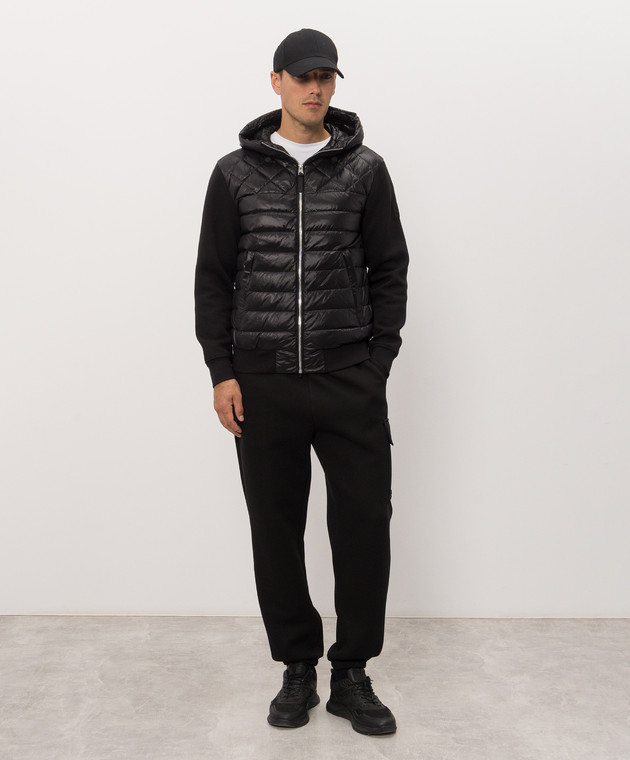 Mackage Черная комбинированная куртка FLETCHER FLETCHER изображение 2