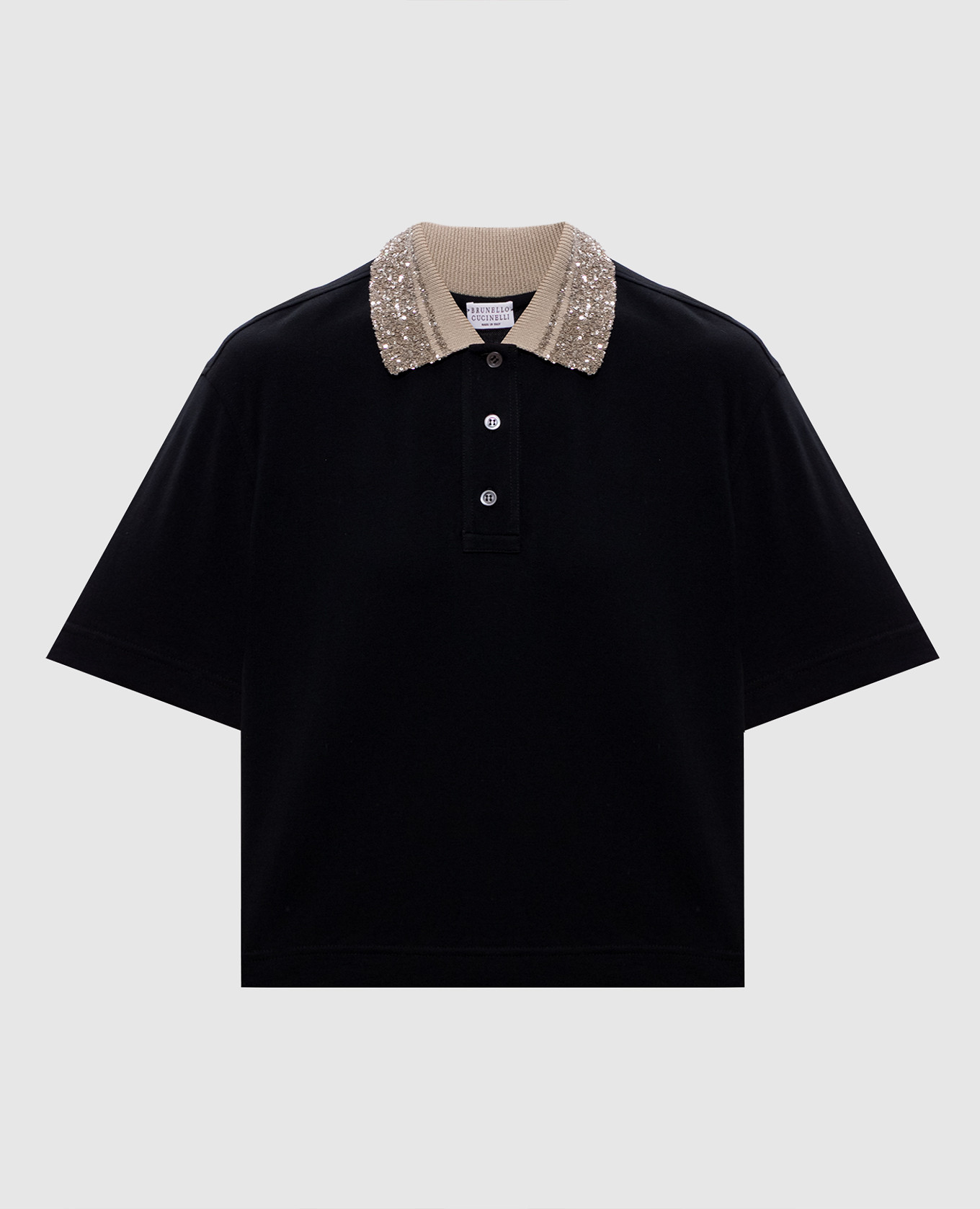 Черное поло