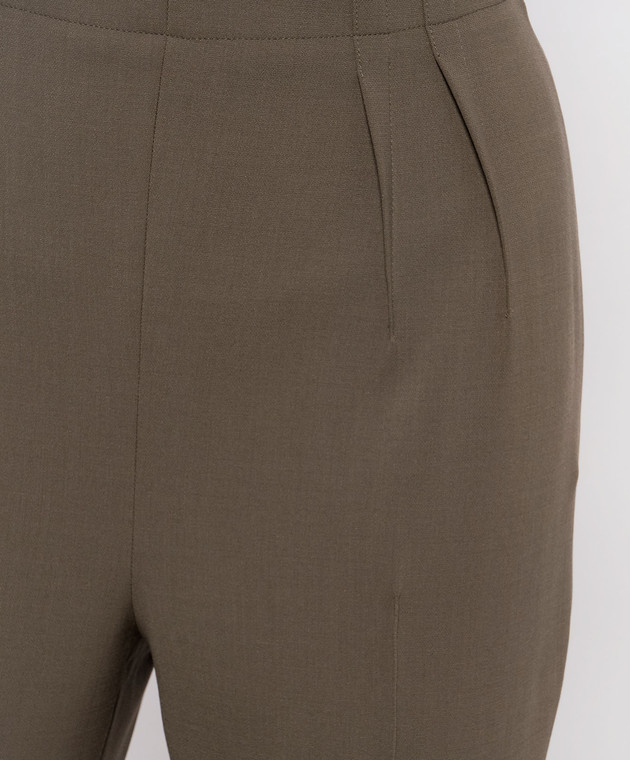 Thierry Mugler Легінси з вовною зі штрипками 26F1PA05331035 зображення 5