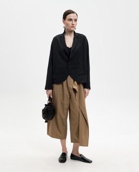 Y`S Yamamoto Коричневі кюлоти YKP14016