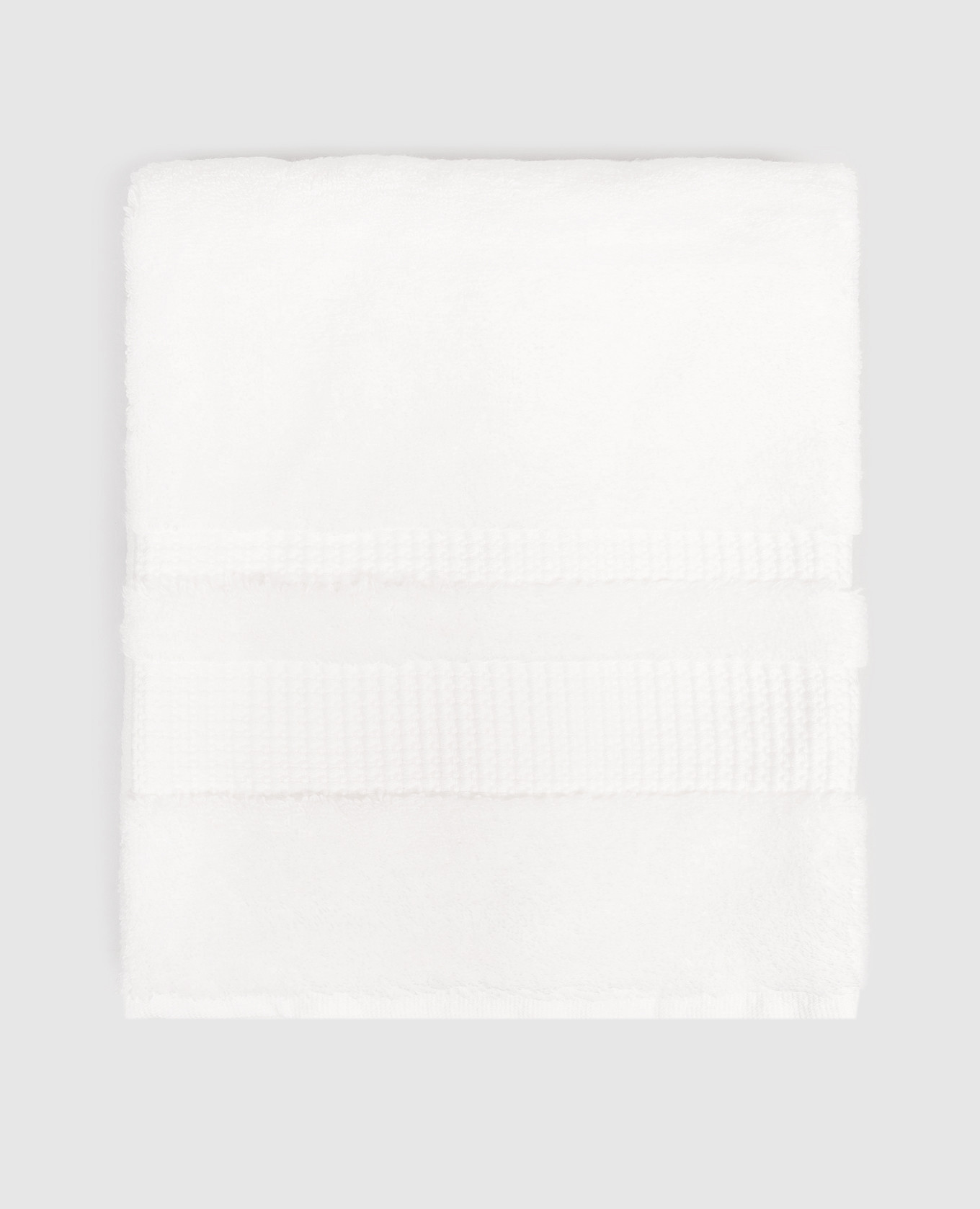 Белое махровое полотенце для рук PERA