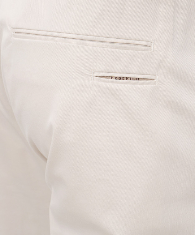 Peserico Штани кольору айворі з вовною R5422508274 зображення 5