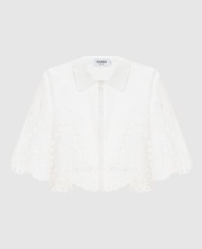 Charo Ruiz Белая укороченная блуза Storm 263200