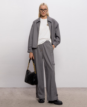 Twinset Сірі штани карго 262LI2WBB