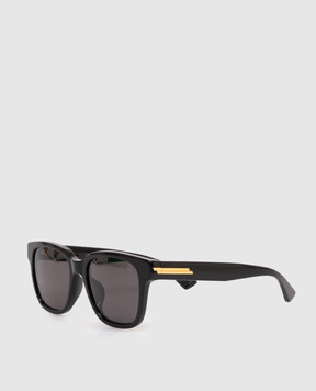 Bottega Veneta Чорні сонцезахисні окуляри 861364V2Q30