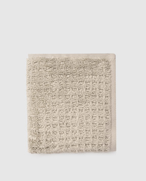 L'Appartement Махровий рушник Texture кольору хакі 30х40 TEXTURECOTTONWASHCLOTH