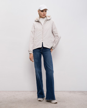 MooRER Куртка кольору айворі SOAVE SOAVEWK