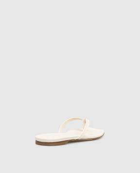 Aeyde Бежеві шкіряні шльопанці Renee FSBERS8MFL022110000