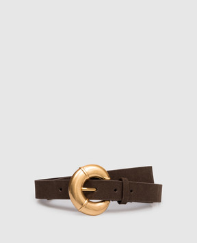 Max Mara Weekend Коричневий замшевий ремінь SEBINO SEBINO
