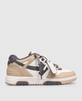 Off-White Шкіряні кросівки Out Of Office OMIA189S26LEA003