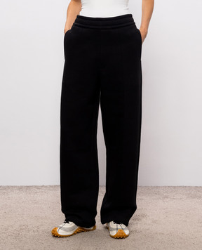 Ami Paris Черные утепленные спортивные штаны UTR806749