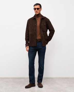 Stilnology Коричнева замшева куртка 83P345