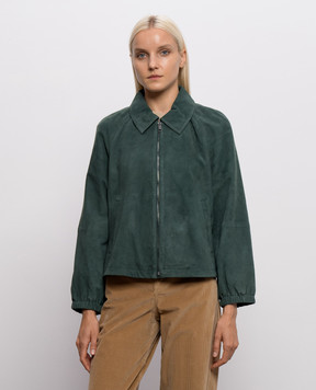 Max Mara Weekend Зелена замшева куртка ZUPPA WKDZUPPA