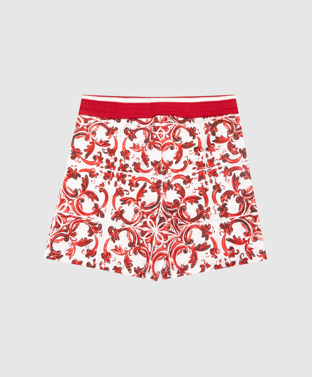 Dolce&Gabbana Дитячі шорти в брендовий принт L1JQR9II7KU зображення 2