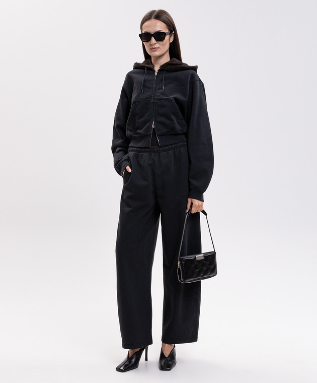 Alexander Wang Черные спортивные штаны 1CC4264093 изображение 2