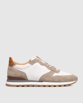 Pini Parma Кросівки з нубука з логотипом TAUBCORUNN