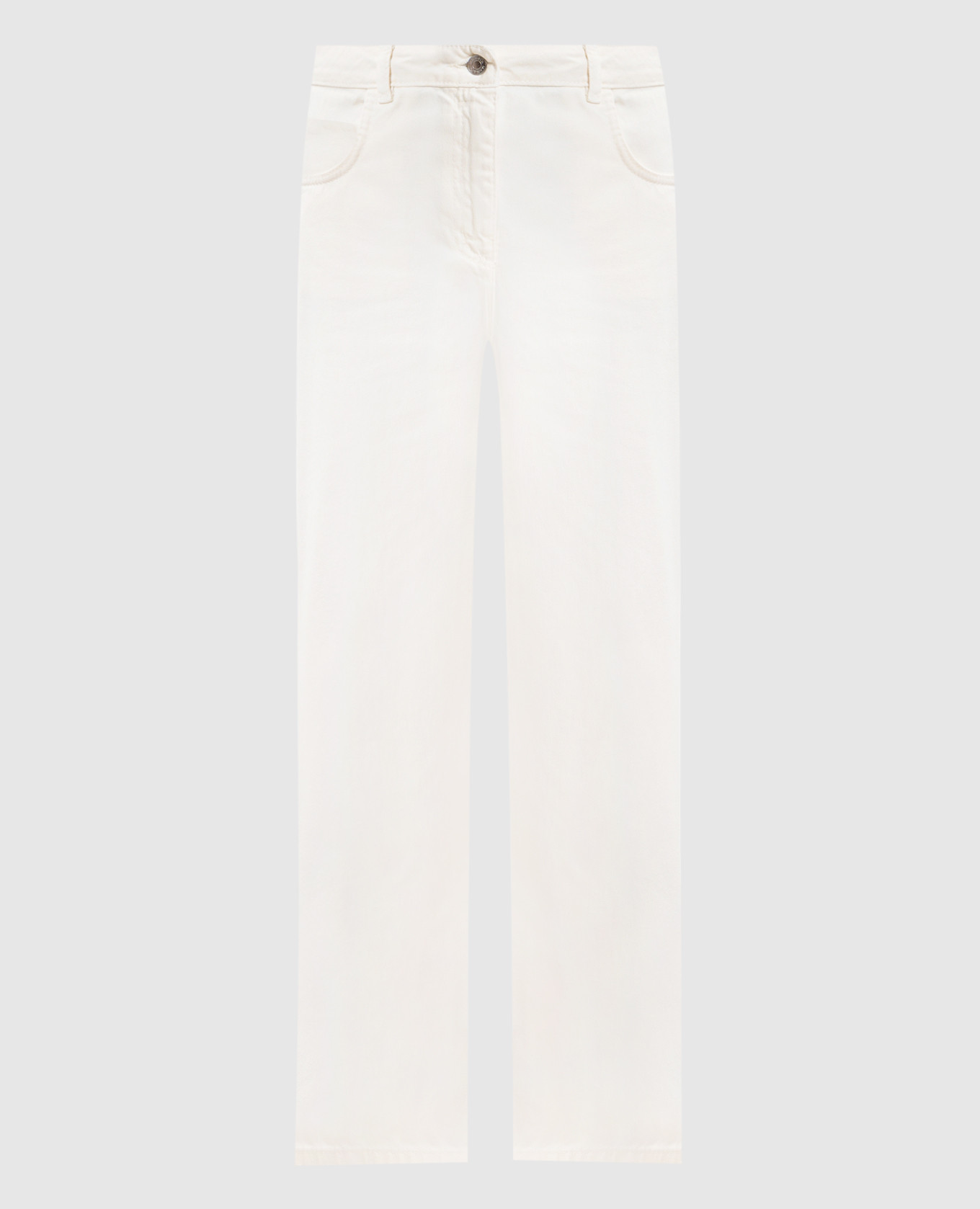 Белые джинсы