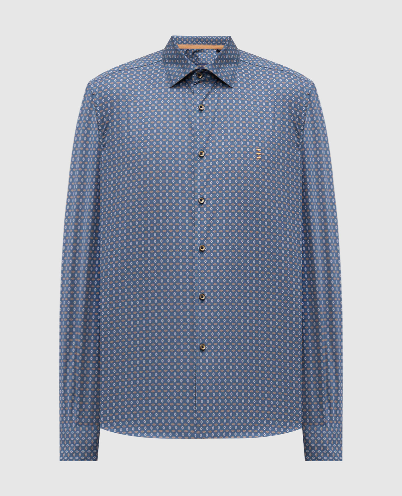 

Синие джинсы с логотип патч, Синий, Рубашки