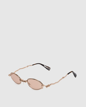 Kuboraum Золотисті складні сонцезахисні окуляри H81 KRSH81PG0000004P