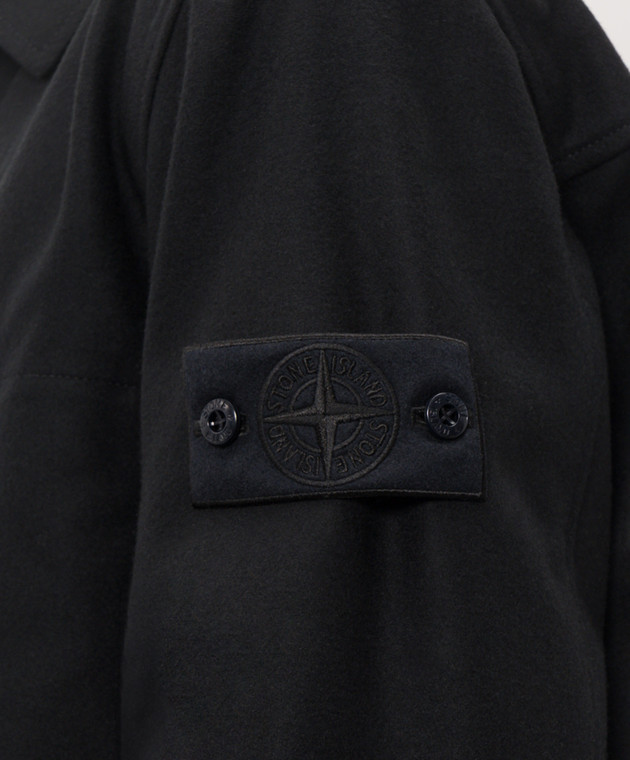 Stone Island Синяя куртка с шерстью L2S151200020S0F24 изображение 5